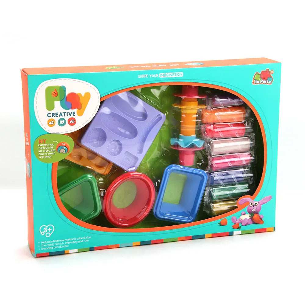 Plasticine/2 models mix/exercise hand-on ability/play with friends Purple for kids in Kuwait